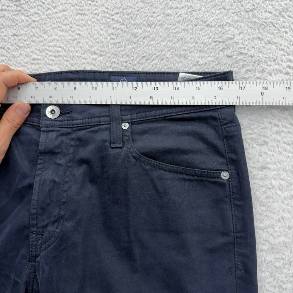 AG Adriano Goldschmied The Graduate Tailored Leg Navy Blue Pant 32x34 1174SUDNNY